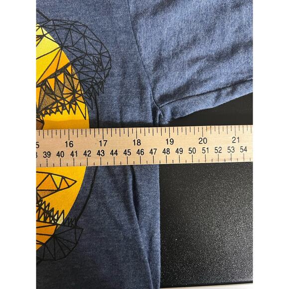 Jurrasic Park World T-Rex t-shirt Universal Studios Size M Navy Blue Universal - Picture 7 of 8